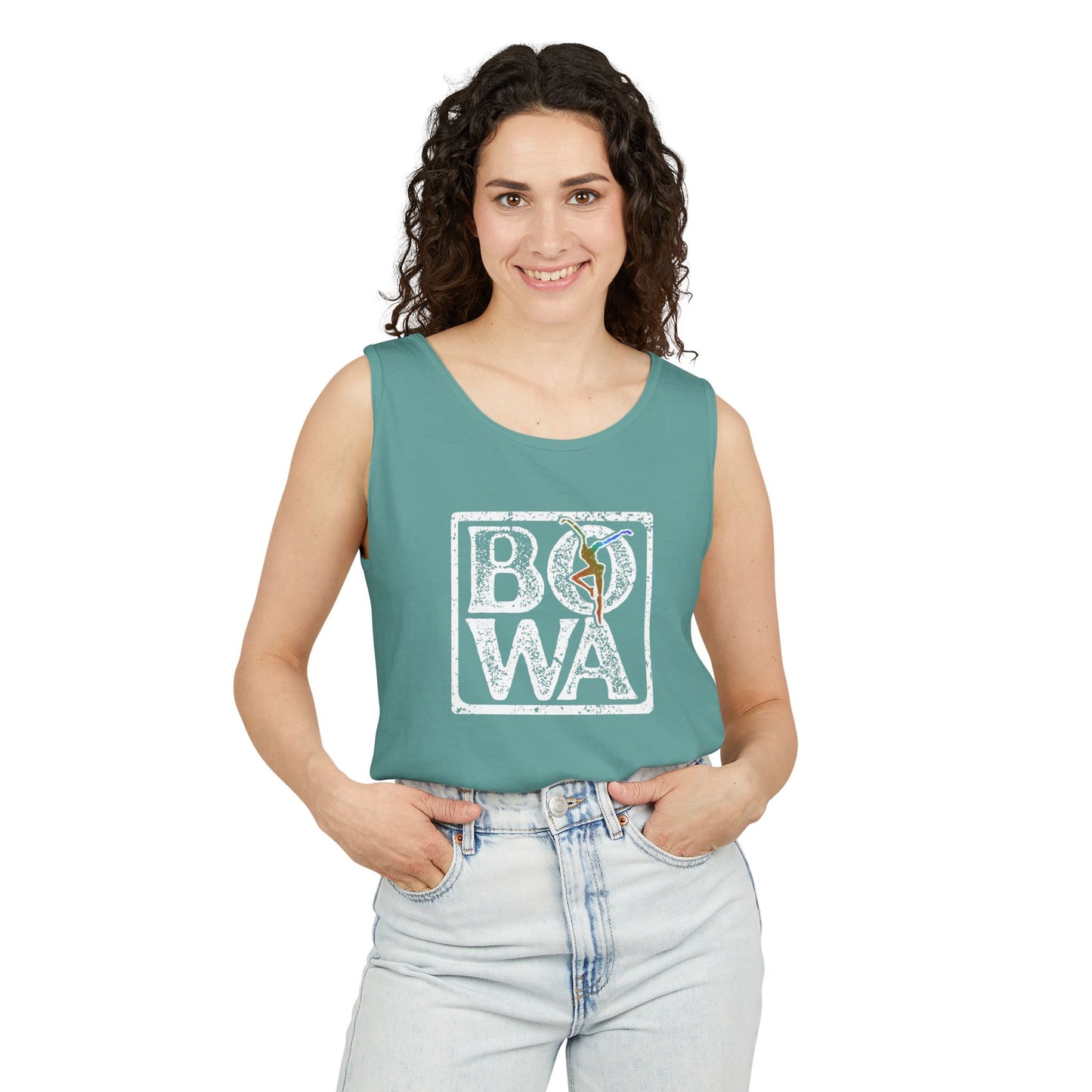 Dave Matthews Band Unisex Garment-Dyed Tank Top, Perfect for Concerts, Best of Whats Around - DMB  inspired - Summer Festivals, Casual Outings, Gift for Music Lovers, BOWA