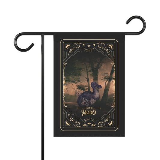 Home/garden flag -  12"x18" indoor/outdoor - double sided - DMB - tarot - dodo - sleeve at top -*POLE NOT INCLUDED