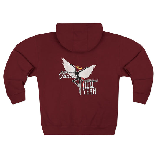 Unisex Zip Hoodie - dmb inspired - little bit of heaven - cornbread lyrics - Comfortable Layer - Gift for music lover - cozy