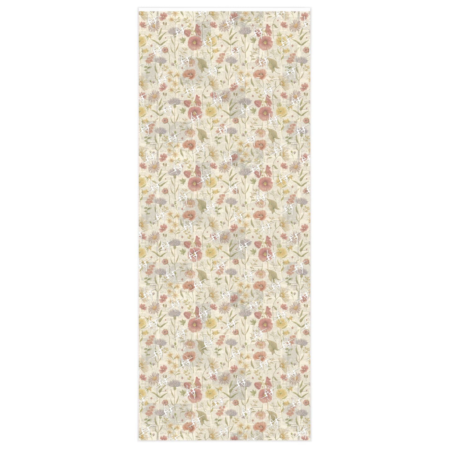 gift wrap -- wrapping paper -- DMB -- fd -- subtle DMB -- wildflowers -- pretty -- pastel