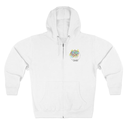 Unisex Zip Hoodie - dmb inspired - open up my head and let me out - ants marching lyrics - Comfortable Layer - Gift for music lover - cozy