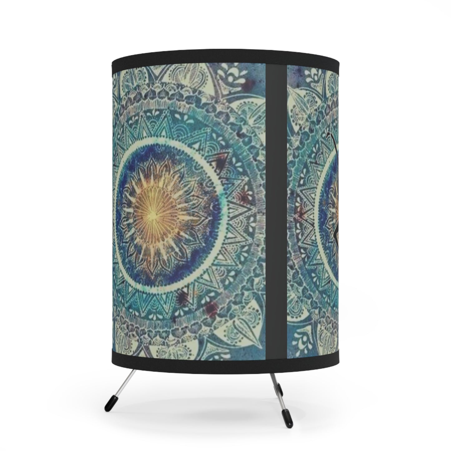 FD Tripod Lamp - dmb - mandala blues