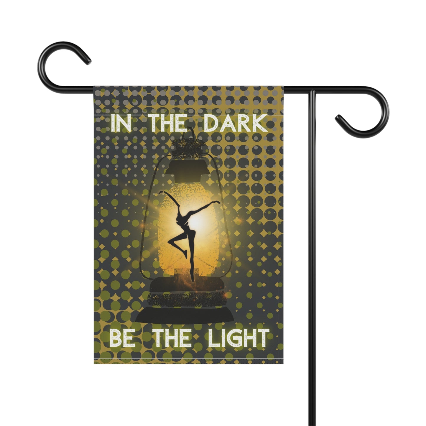 home/garden flag - indoor/outdoor - dmb - in the dark - lantern