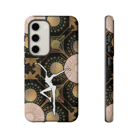 Tough Case - iPhone - Samsung - dmb - fd - tapestry pattern - pink/black/gold