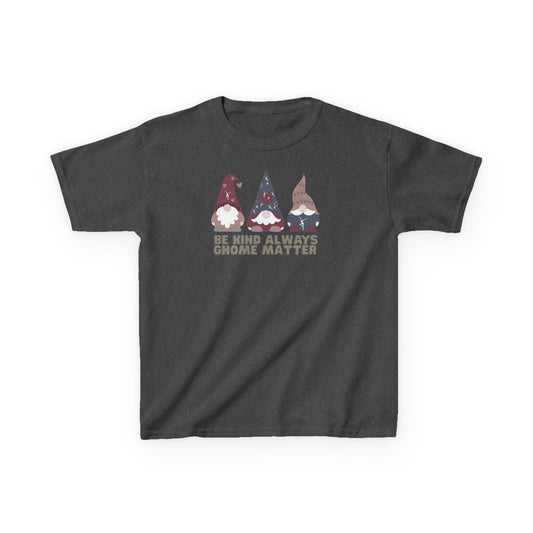 Kids Heavy Cotton™ Tee - dmb - be kind always - gnome - matter - fd