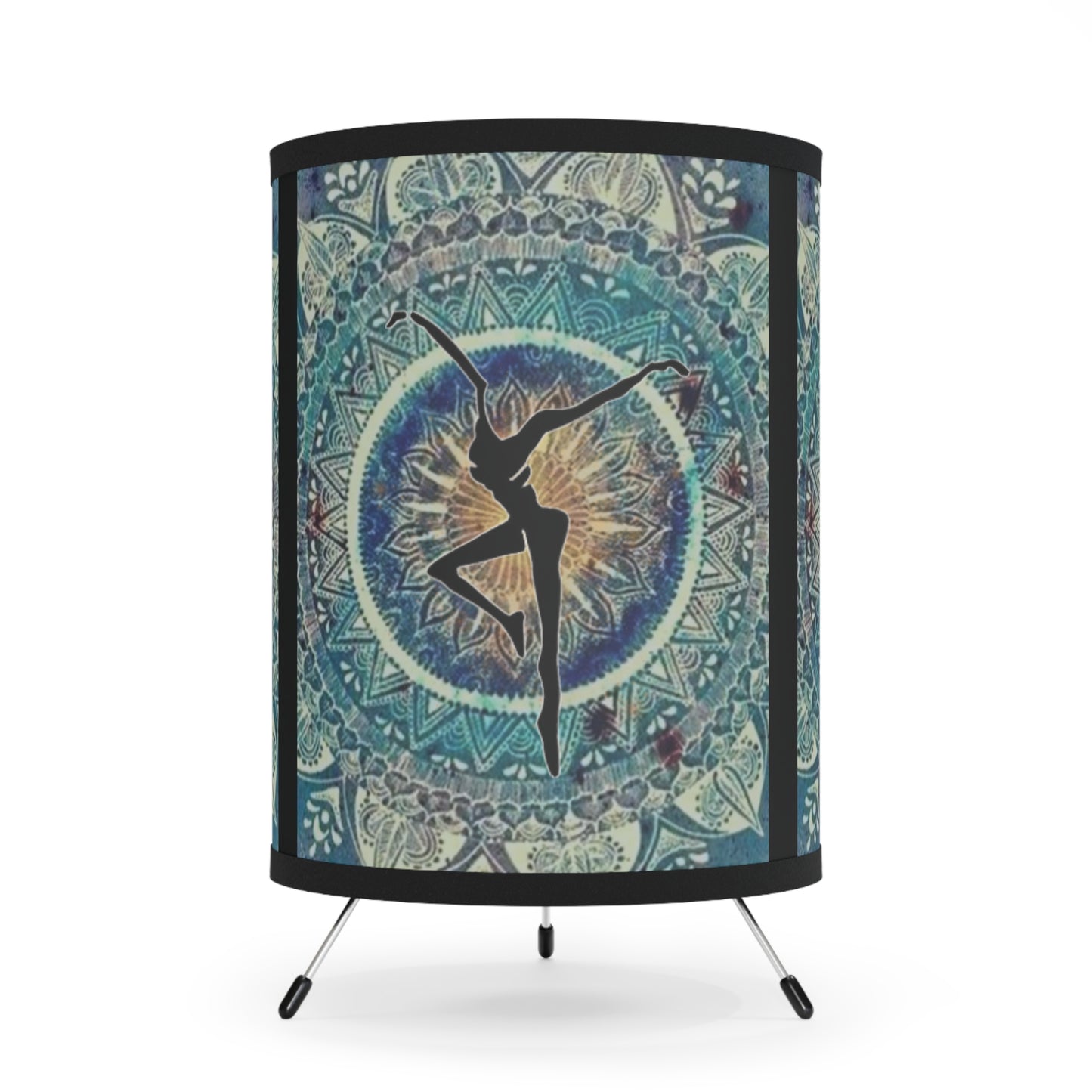 FD Tripod Lamp - dmb - mandala blues