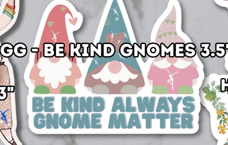 Assorted DMB Matte finish Waterproof Stickers - Sold separately