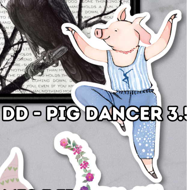 Assorted DMB Matte finish Waterproof Stickers - Sold separately