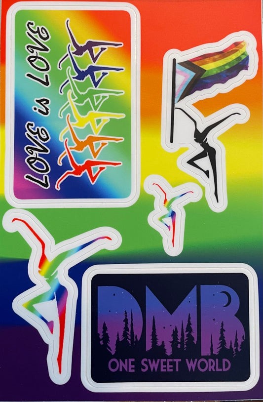 sticker -- sheet -- DMB -- fd -- pride -- 4x6"